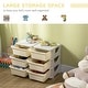 preview thumbnail 13 of 41, Fully remove the bins Kids Storage Unit Dresser