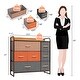 preview thumbnail 9 of 18, Crestlive Products 7 Drawers Wide Dresser Storage Tower Organizer Unit