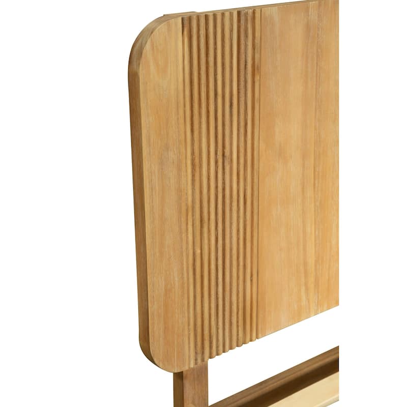 Modrest Jacobson Modern Natural Acacia Bed