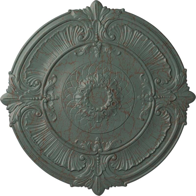 39 1/2"OD x 2 1/2"P Attica Ceiling Medallion