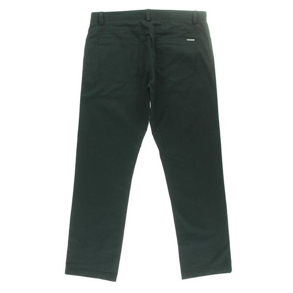Shop Calvin Klein Mens Convoy Casual Pants Sateen Slim Fit Overstock 31248748