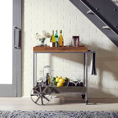 Raven Accent Bar Trolley