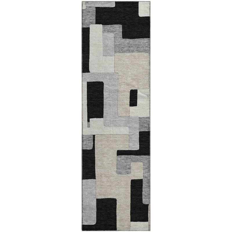 Premium Washable Super Soft Geo Casual Mayfield Rug