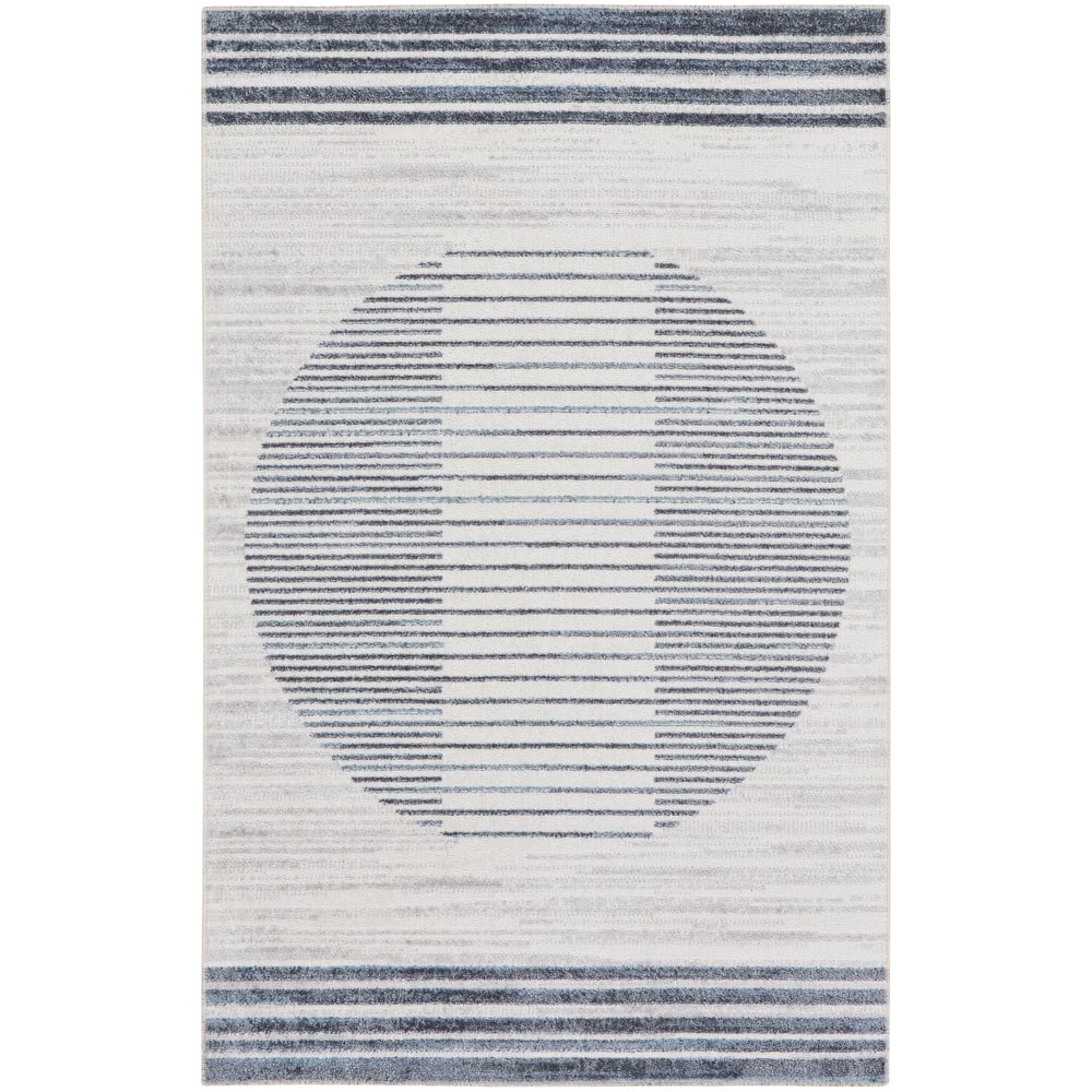 Nourison Astra Machine Washable Linear Area Rug