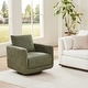 preview thumbnail 54 of 67, Spruce & Spring Rebecca Swivel Accent Chair Armchair with Back Cushion