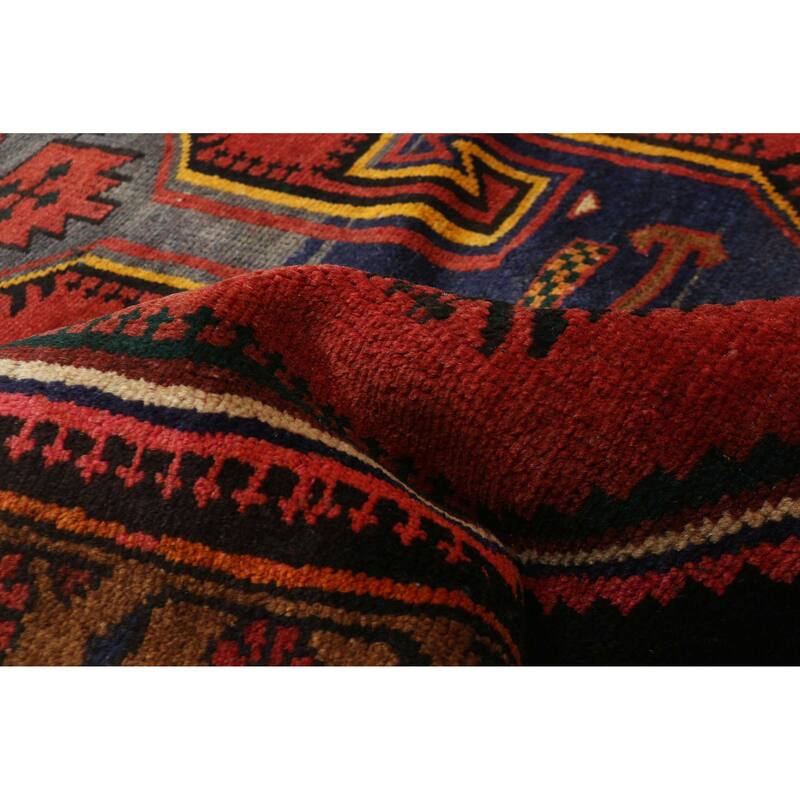 ECARPETGALLERY Hand-knotted Konya Anatolian Red Wool Rug - 4'1 x 8'2