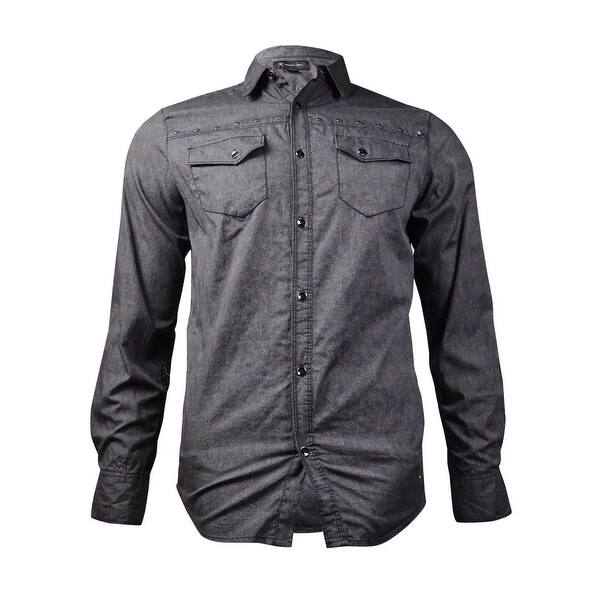 Shop Inc International Concepts Men S Studded Button Front Shirt
