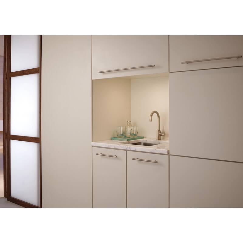 Delta Trinsic Single Handle Bar Faucet with Swivel Spout