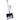 Strain-Reducing Snow Shovel with Spring-Assisted Handle and 50" Height