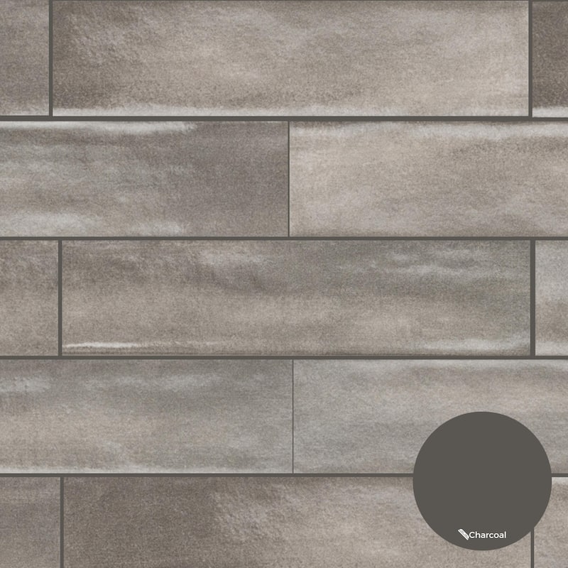Battery Park 2.31x14.44 Tortora Glossy Porcelain Subway Wall Tile