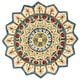 preview thumbnail 3 of 6, SAFAVIEH Handmade Novelty Fatma Mandala Wool Rug