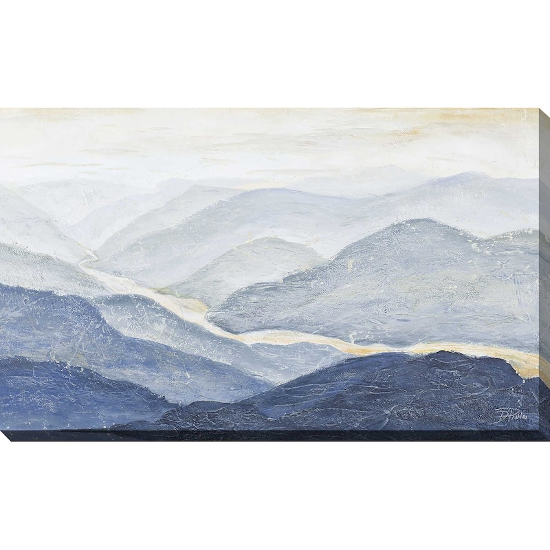 "Blue Mountains (Horizontal)" Print on Canvas