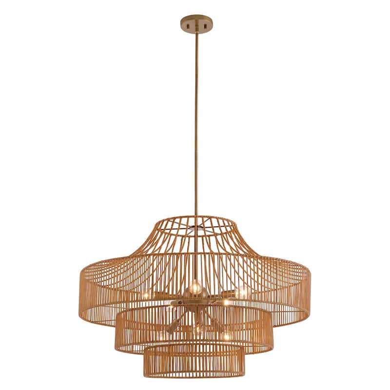 Savoy House 7-9906-8 Medlock 8 Light 32" Wide Waterfall Outdoor