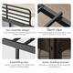 preview thumbnail 5 of 8, Twin Over Twin Size Metal Bunk Bed for Adults Teens