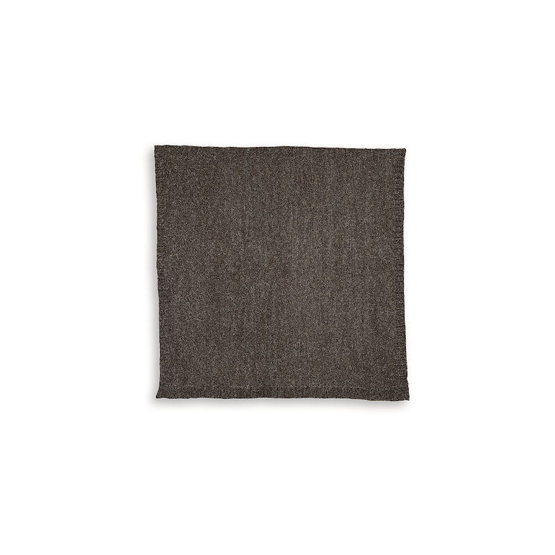 Signature Design by Ashley Anawood Brown Throw (Set of 3)