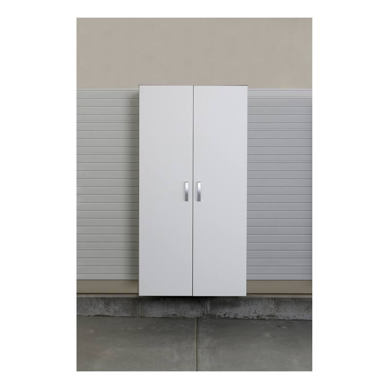 Flow Wall 8 Piece PVC Indoor Cabinet Deluxe Workstation
