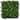Artificial Green Foliage UV-protected for Outdoor Decor (Set of 4)