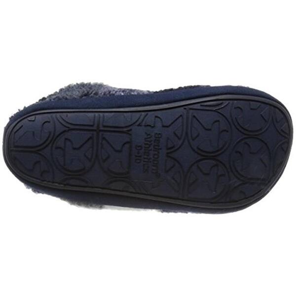 Shop Bedroom Athletics Mens Gibson Slip On Slippers Sherpa