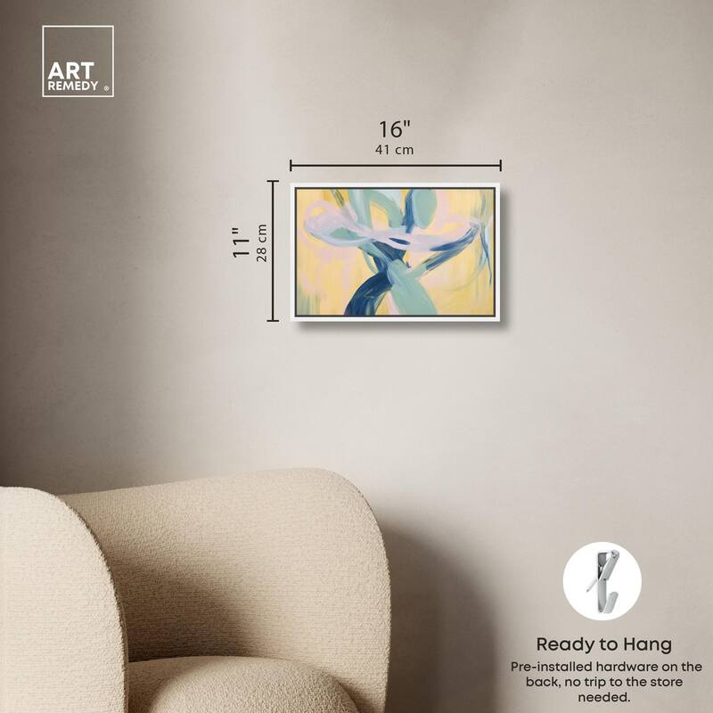 Entangled Embrace II Canvas by Art Remedy