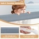 preview thumbnail 9 of 17, Gymax 2PCS 71'' Toddler Foldable Bed Rail w/ Adjustable Safety Strap