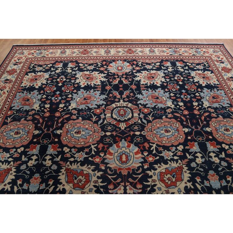 Sultanabad Ziegler Turkish Oriental Wool Area Rug Hand-knotted Carpet - 9'9" x 13'0"