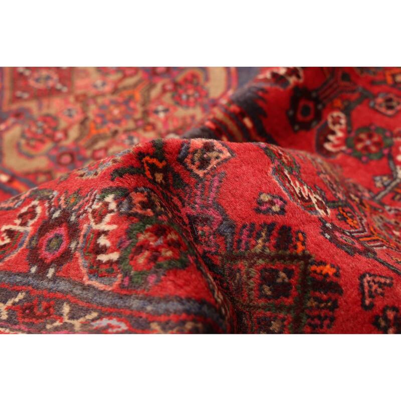ECARPETGALLERY Hand-knotted Andelz Red Wool Rug - 3'4 x 5'0