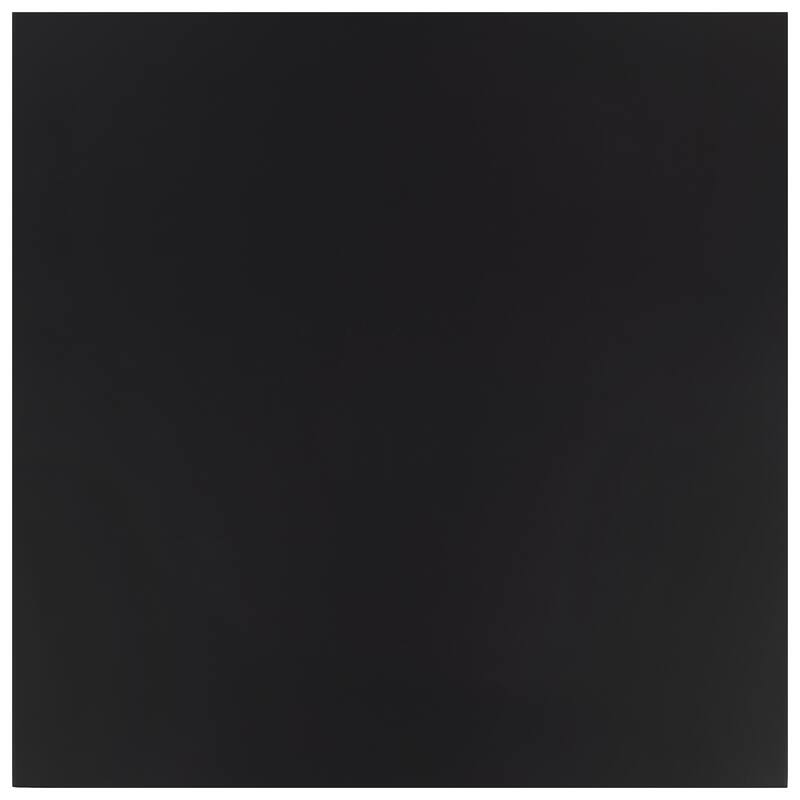 Merola Tile Klavier Matte Black 17-7/8" x 17-7/8" Porcelain Floor and Wall Tile