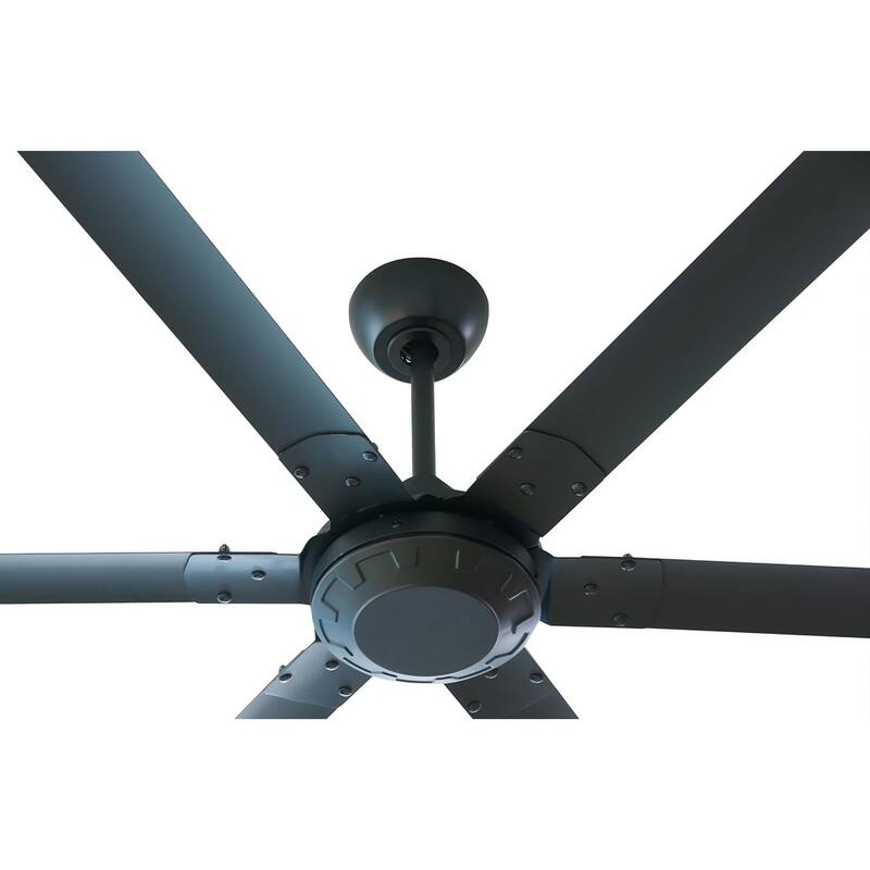 iLIVING High Volume Low Speed Outdoor BLDC Big Ceiling Fan with Brushless DC Motor, Reversible, IR Remote
