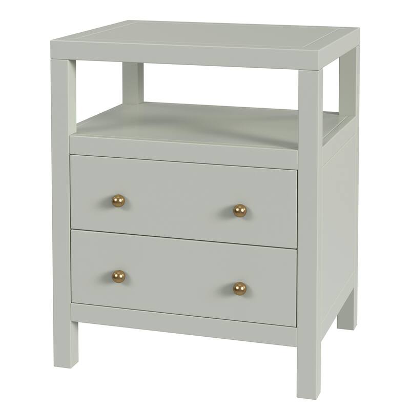 Nora 2 Drawer Nightstand