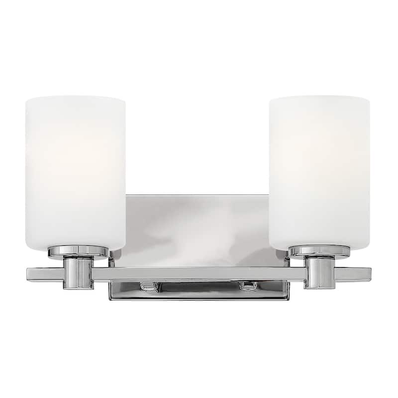Hinkley Lighting Karlie 2 Light 13.25" Wide Bathroom Vanity Light with - Chrome