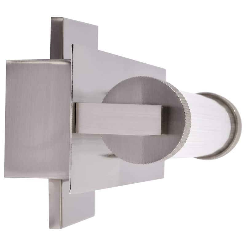 Larissa 24 Inch LED Vanity 3000K CCT Brushed Nickel Finish Opaque Glass - Brushed Nickel
