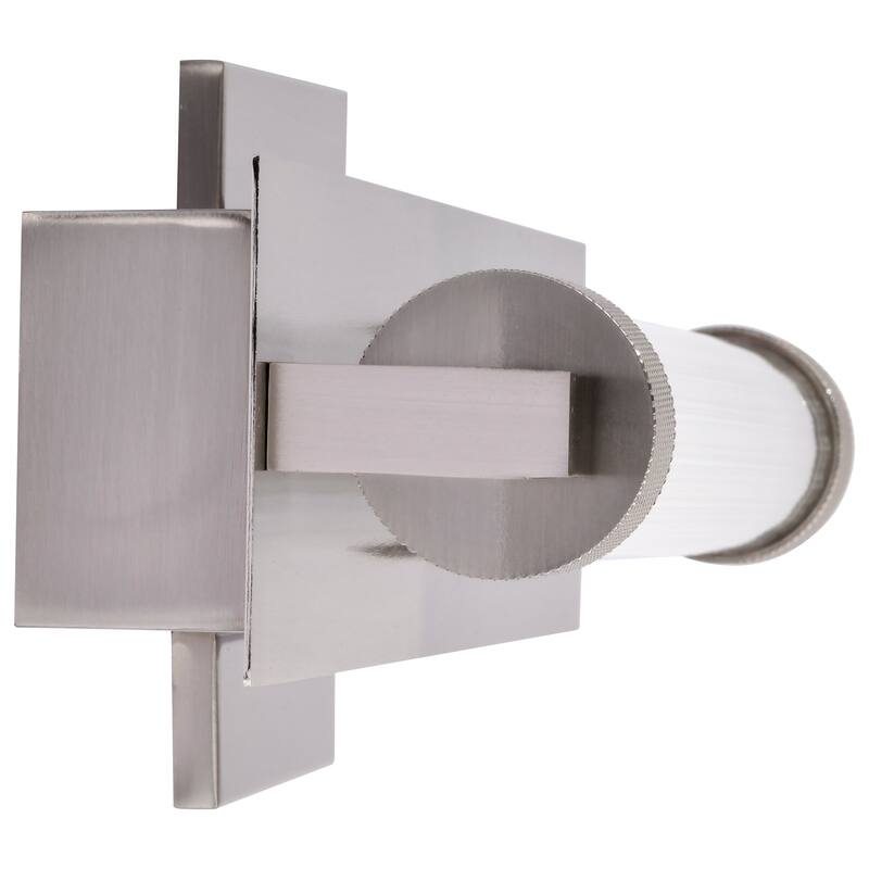 Larissa 32 Inch LED Vanity 3000K CCT Brushed Nickel Finish Opaque Glass - Brushed Nickel