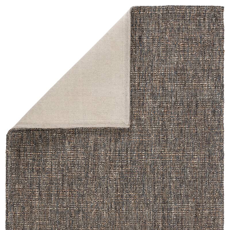 Porch & Den De Baca Natural Solid Wool-blend Area Rug