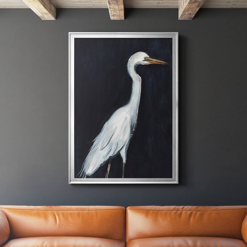 Calm Great Egret II Premium Framed Print - Ready to Hang