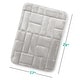 preview thumbnail 88 of 131, Clara Clark Ultra Soft Non Slip and Absorbent Bath Rug - Tiled Velvet Memory Foam Bath Mat