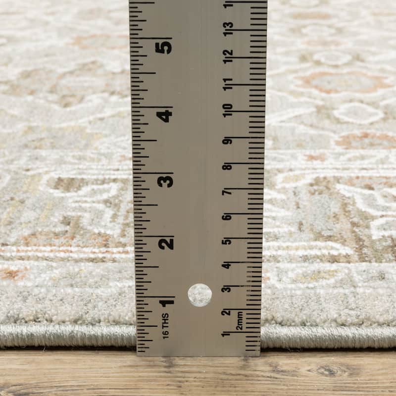 Kellan Vintage Floral Beige/ Multi Area Rug