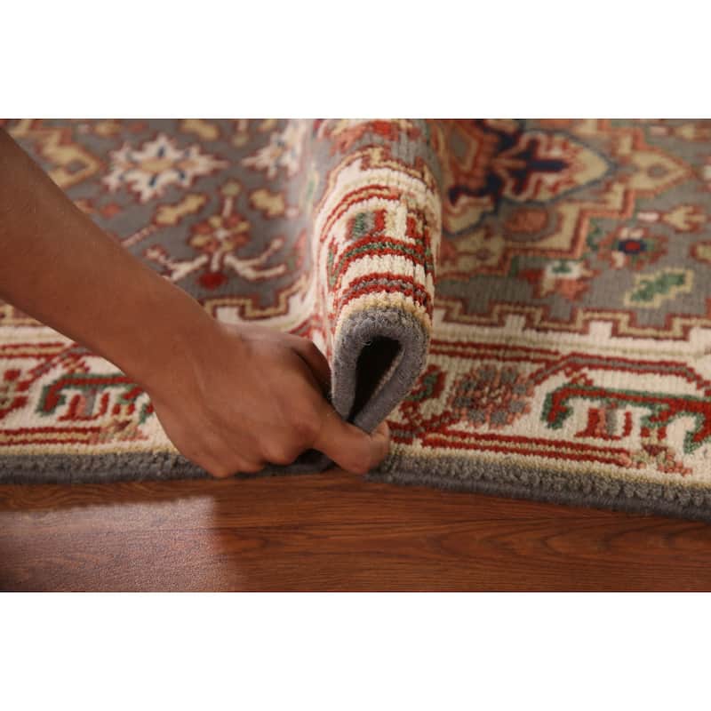 Gray Heriz-Serapi Oriental Accent Rug Wool Carpet - 2'6"x 5'11"