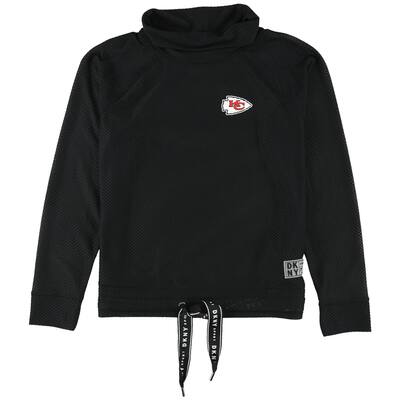 DKNY Womens Kansas City Chiefs Embellished T-Shirt,, Black, Small
