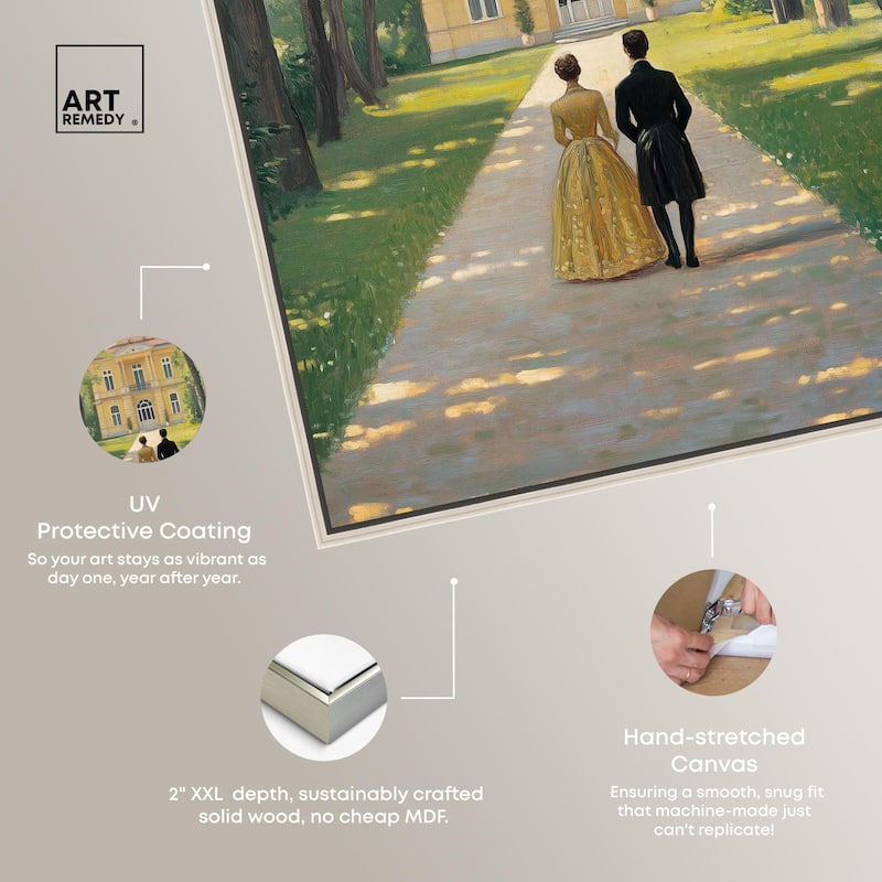 Mansfield Park Canvas by Art Remedy