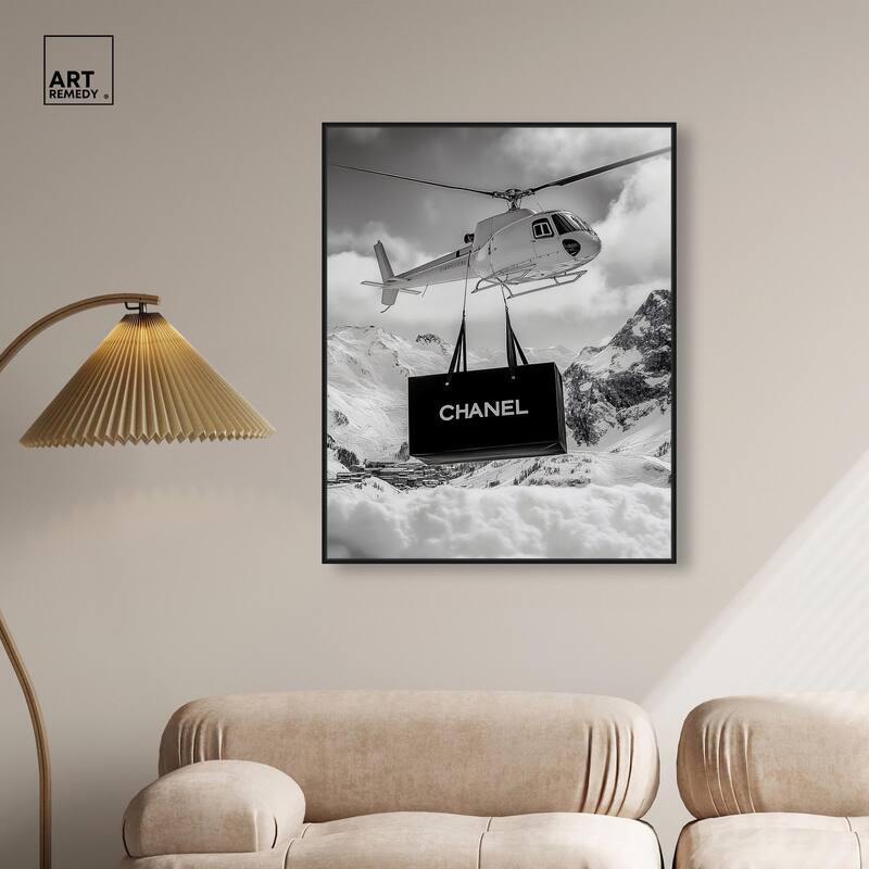 Fashion Delivery Canvas by Art Remedy