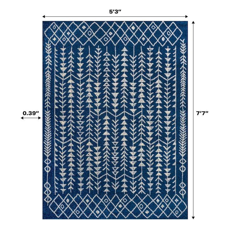 JONATHAN Y Asilah Moroccan Geometric Area Rug