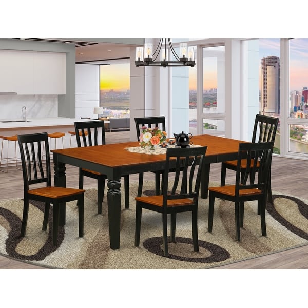 7 Piece Kitchen Table Set : Signature Design By Ashley Owingsville 7 Piece Rectangular Dining Table Set Wayside Furniture Dining 7 Or More Piece Sets : Each set includes a table and 6 side chairs so there's room for the whole family.