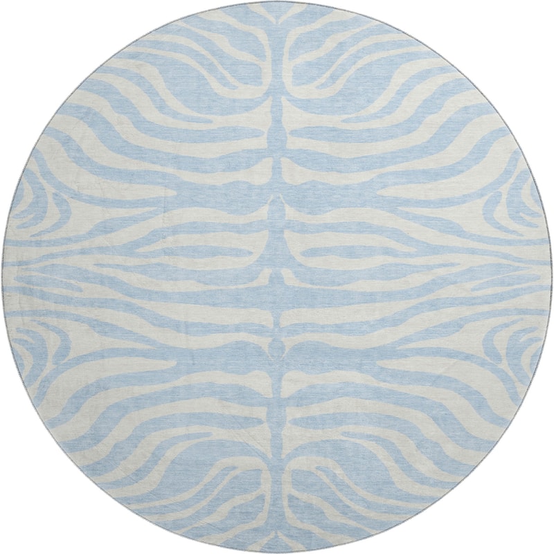 Premium Washable Super Soft Zebra Print Mayfield Rug