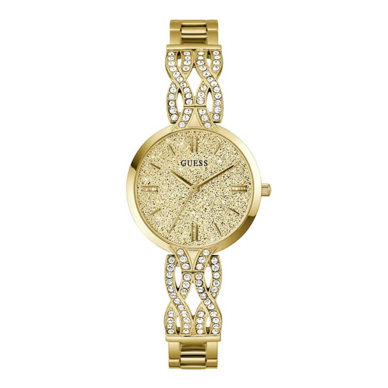 Guess Women's Coral Gold Dial Watch - GW0868L2 - 6 (36)