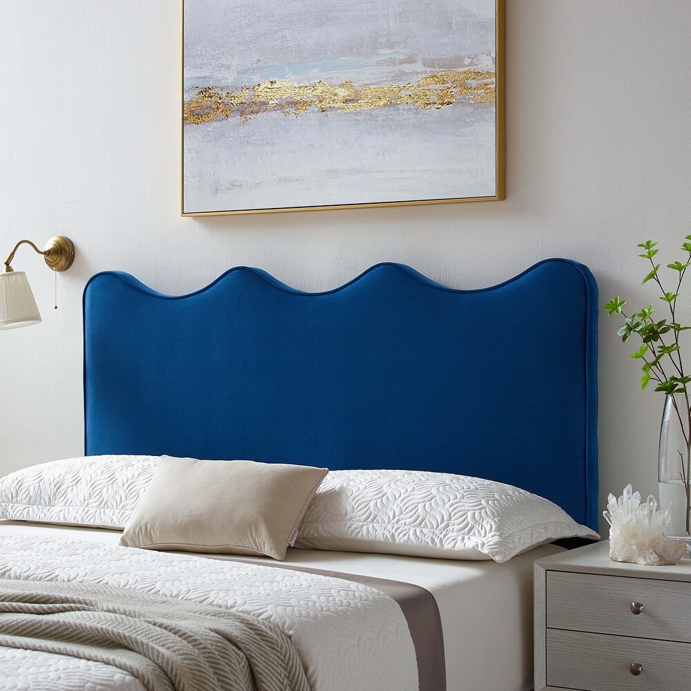Blue headboard shop twin