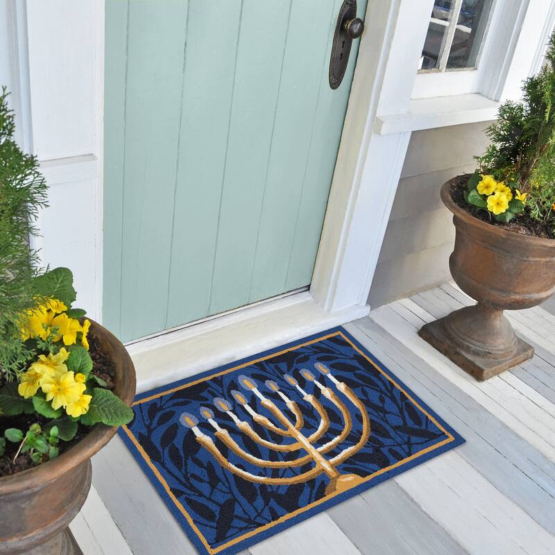 Liora Manne Frontporch Nights Of Lights Indoor/Outdoor Rug