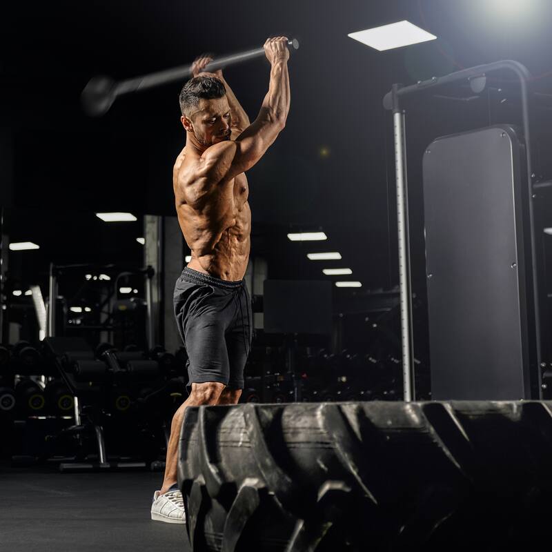 Steel Mace Bell Mace Club for Strength Training Full Body Workouts
