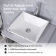 preview thumbnail 100 of 146, 72" Bathroom Vanity Set Glass Ceramic Vessel Sink Side Cabinet Combo