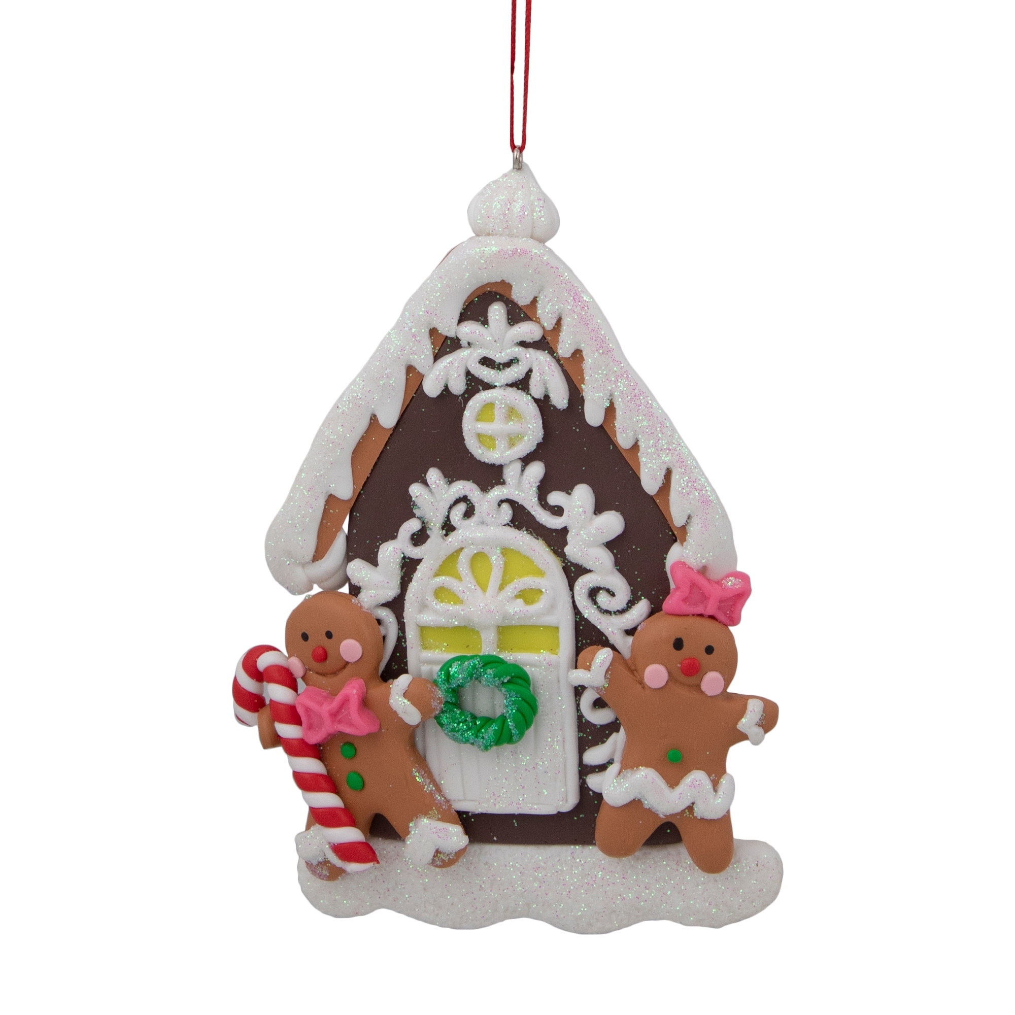 Gingerbread Man Bottle Holder - Brown - 4.5 x 4.5 - Bed Bath