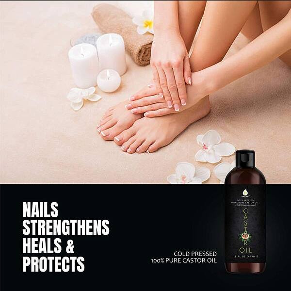 Shop Pursonic 100 Pure Castor Oil Cold Pressed Hexane Free 16 Ounce Castor Oil Overstock 26411399